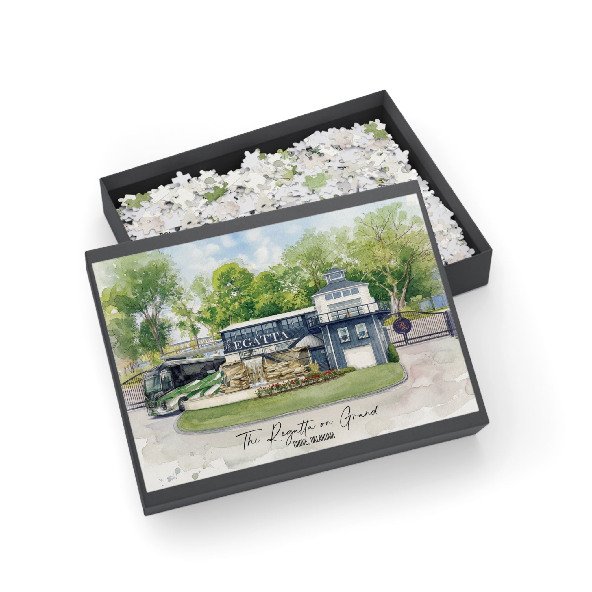 The Regatta on Grand Watercolor Jigsaw Puzzle (1000 pcs)