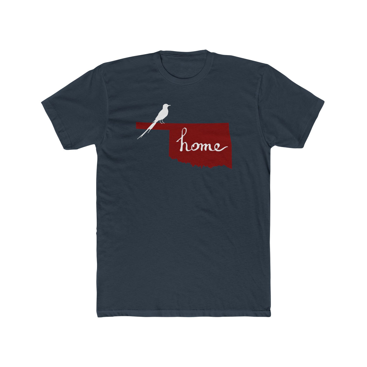 Oklahoma Home T-Shirt — State Outline 'Home' Tee
