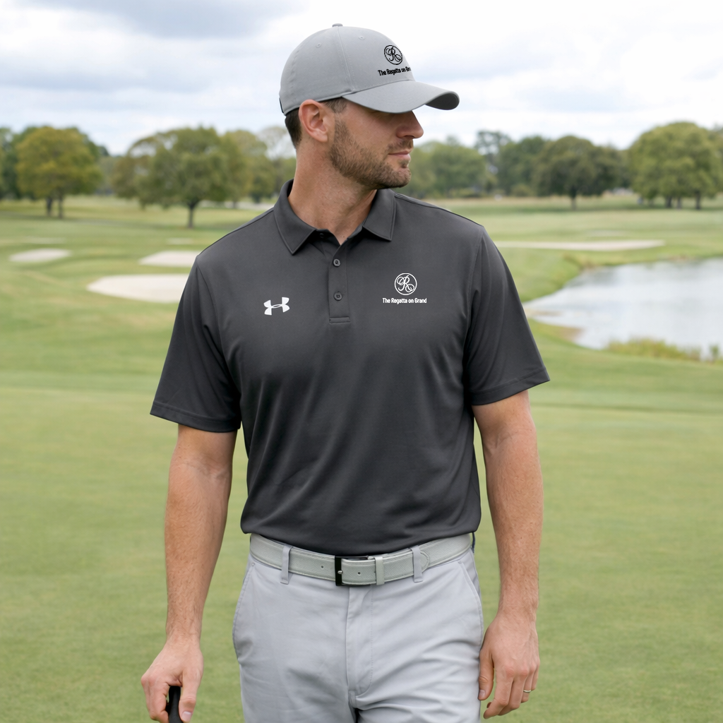 Regatta on Grand Embroidered Under Armour Men's Performance Polo