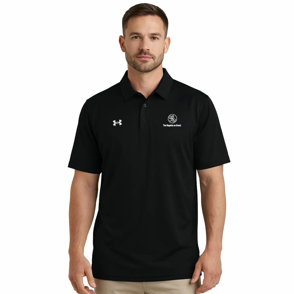 Regatta on Grand Embroidered Under Armour Men's Performance Polo