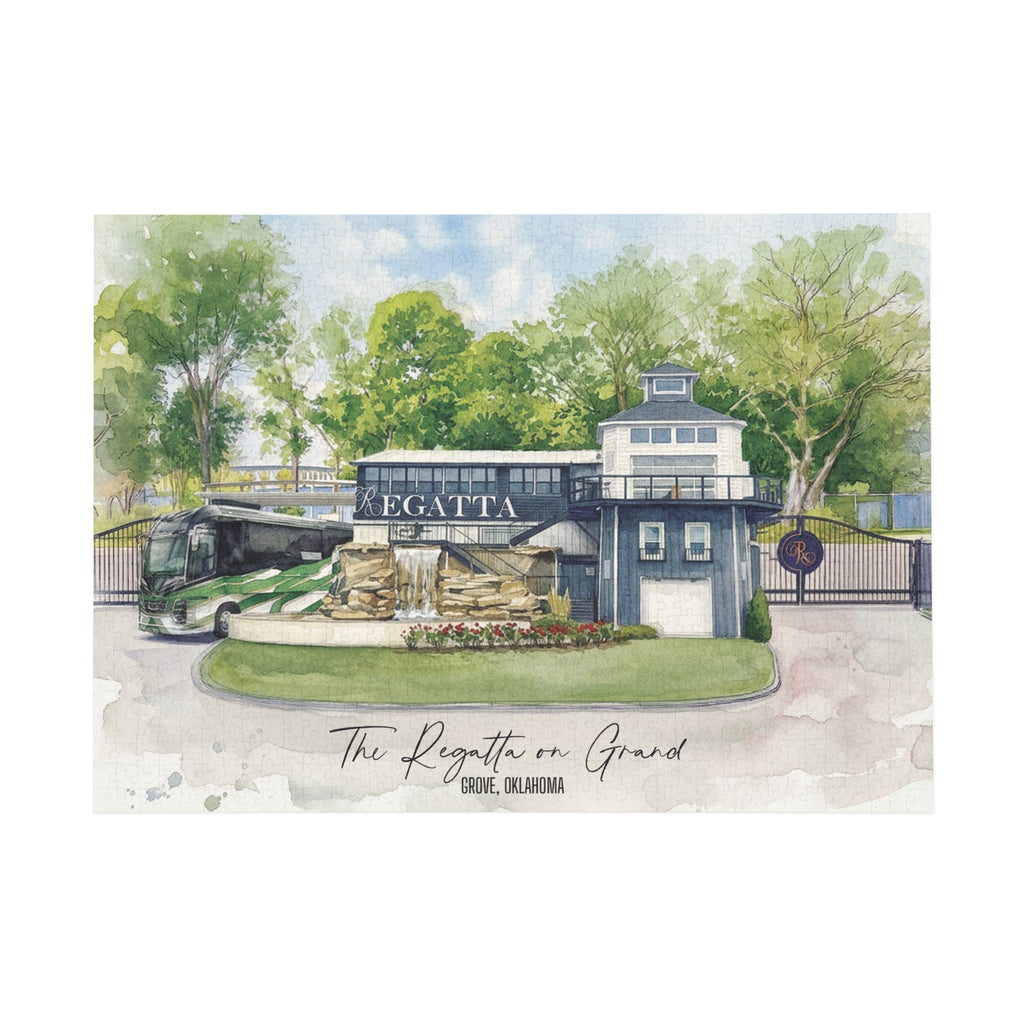 The Regatta on Grand Watercolor Jigsaw Puzzle (1000 pcs)