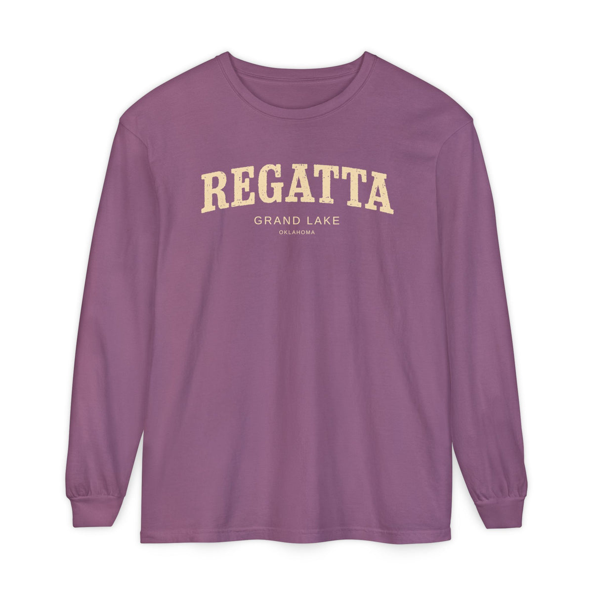 Regatta Long Sleeve T-Shirt — Vintage Nautical Crew Top